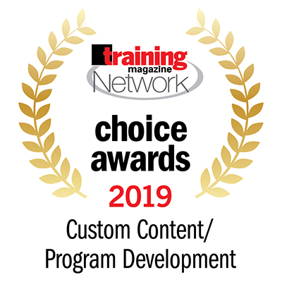 Training Magazine Award